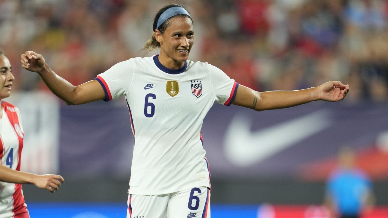 Lynn Williams, USWNT and NWSL star ‘If I can inspire only one person, I think I’ve done my job’