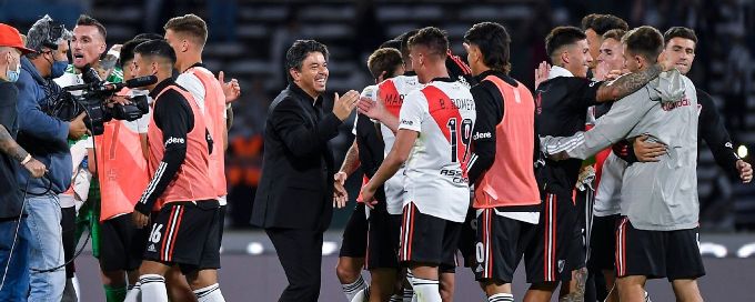 River Plate close on title to give Marcelo Gallardo the perfect send-off