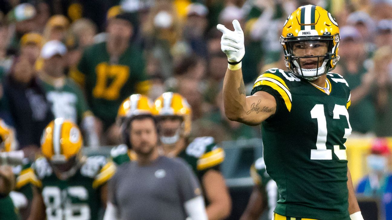 Allen Lazard z radością dołącza do Jets;  Aaron Rodgers ma dostęp do oczu