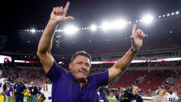 Ed Orgeron says he 'would love' to return to LSU as head coach