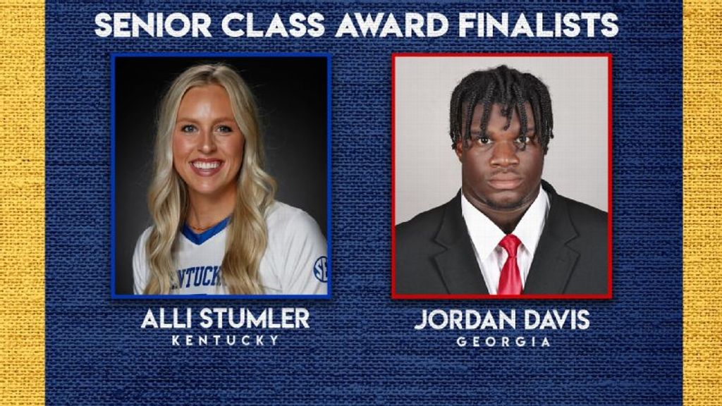 Davis, Stumler Named Finalists for Senior CLASS Awards