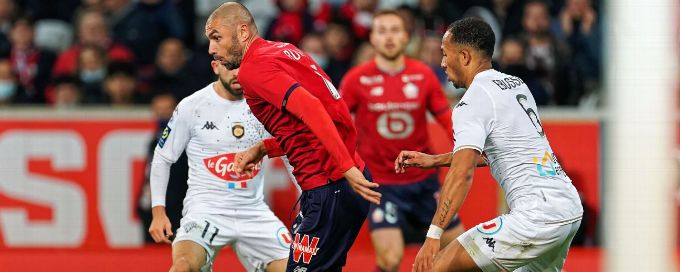 French champions Lille held to 1-1 draw as Angers strike late