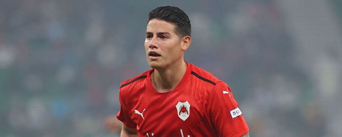 Ex-Real Madrid star James Rodríguez joins Greek champions Olympiakos