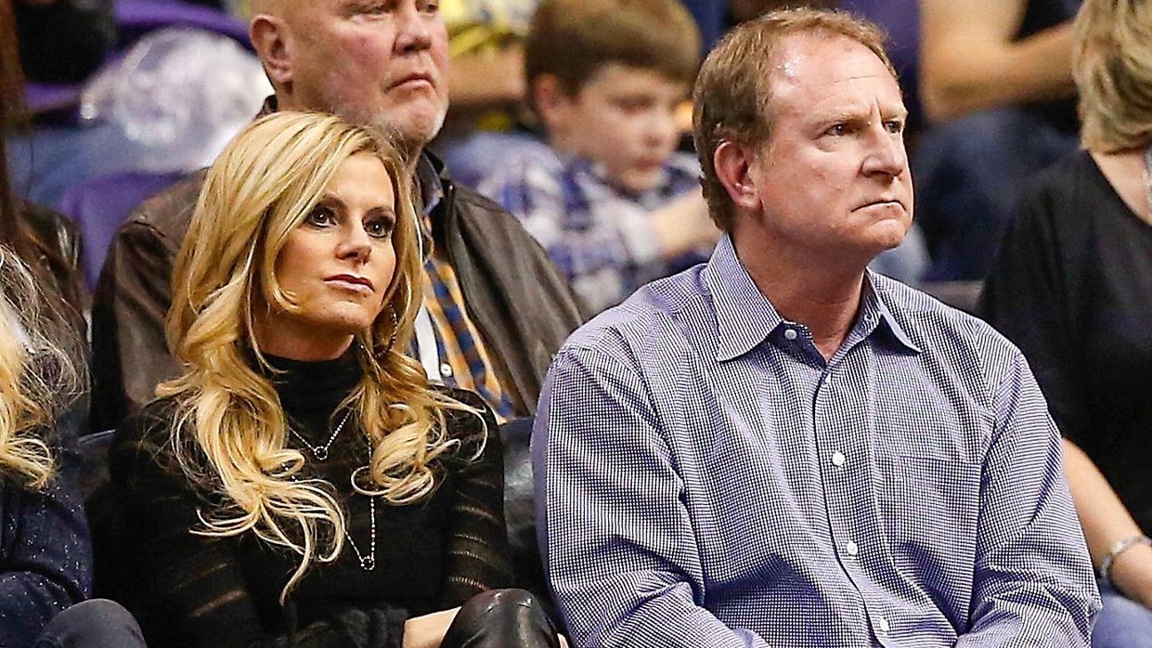 Penny Sarver, wife of Robert Sarver, sent messages to three former Phoenix Suns employees