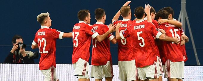 Rampant Russia crush Cyprus in World Cup qualifier