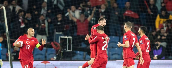 Turkey hit Gibraltar for six in World Cup qualifier