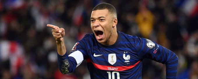 Mbappe shines as France thump Kazakhstan to qualify for World Cup