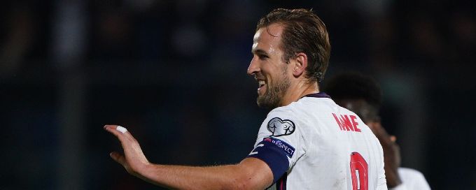 England clinch World Cup spot as Harry Kane nets four in win over San Marino