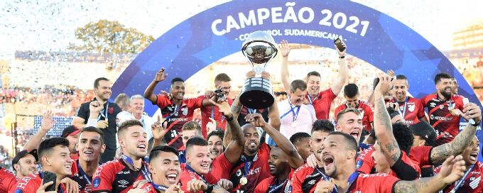 Athletico Paranaense win Copa Sudamericana over Red Bull Bragantino