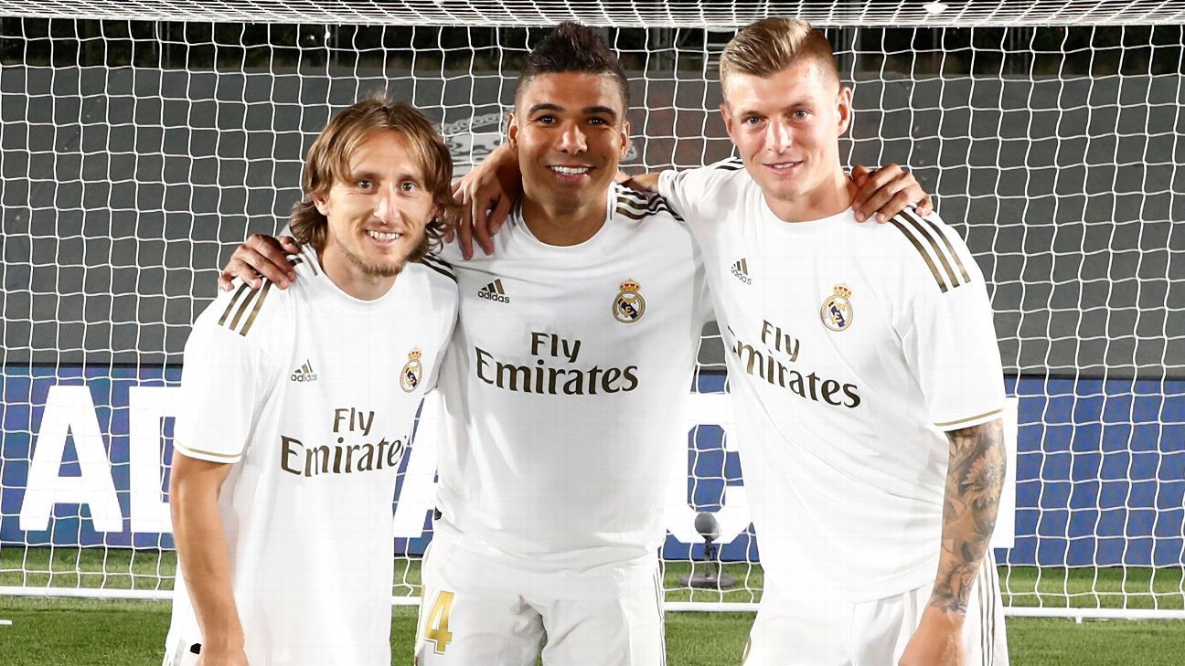 Real Madrid mengandalkan Luka Modric, Toni Kroos, Casemiro, tetapi apakah trio lini tengah terlalu penting?