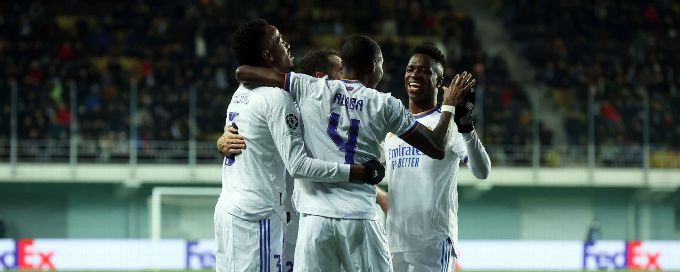 Real Madrid avenge shock Sheriff defeat to qualify for Champions League last 16