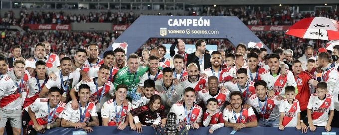 River beat Racing to win Argentine league title