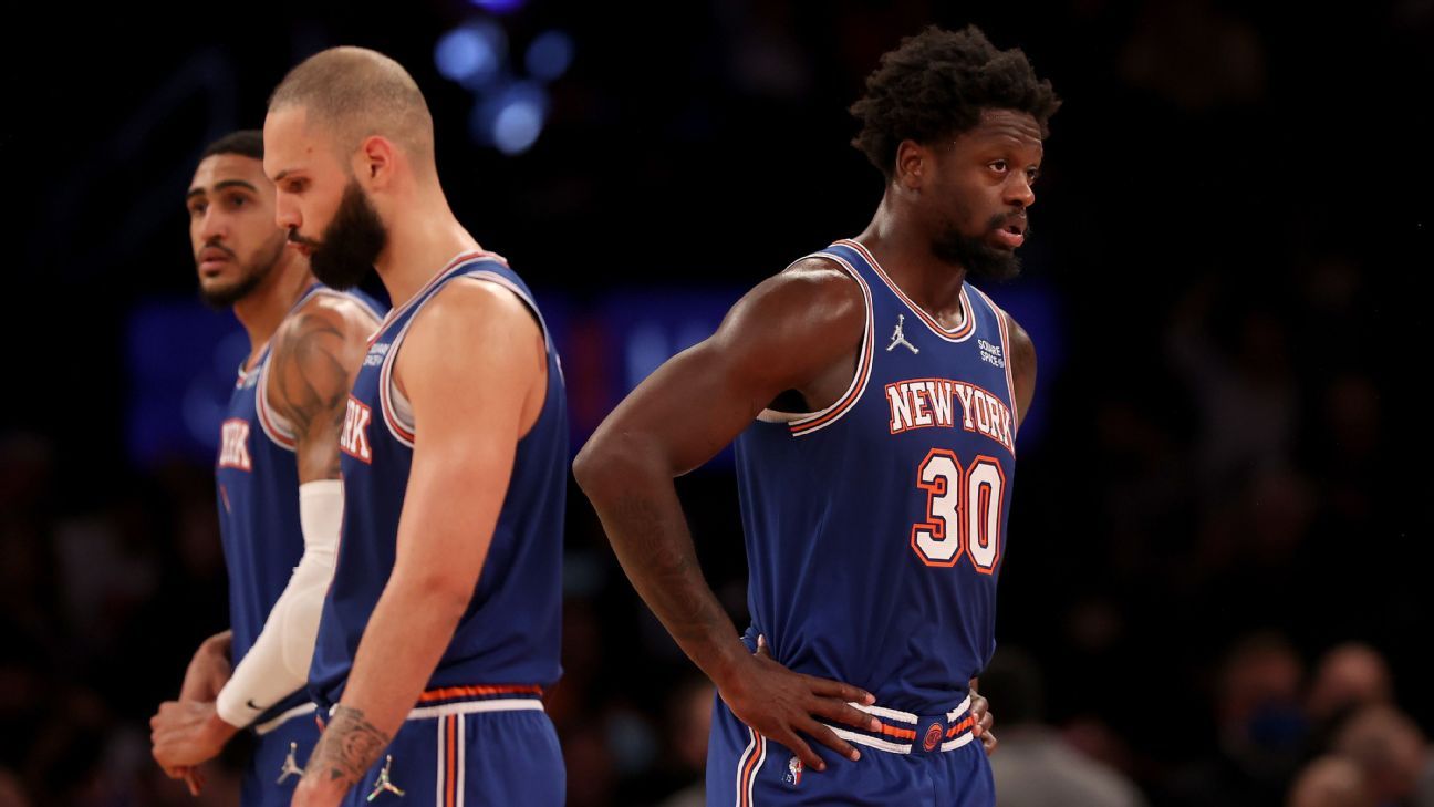 New York Knicks mencari identitas di tengah skid 3 pertandingan