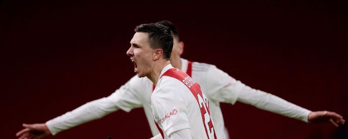 Ajax maintain Champions League perfect record as Sebastian Haller scores again vs. Sporting