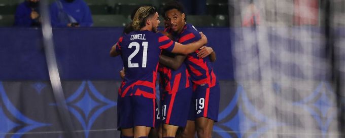 United States beats 10-man Bosnia and Herzegovina in L.A. friendly