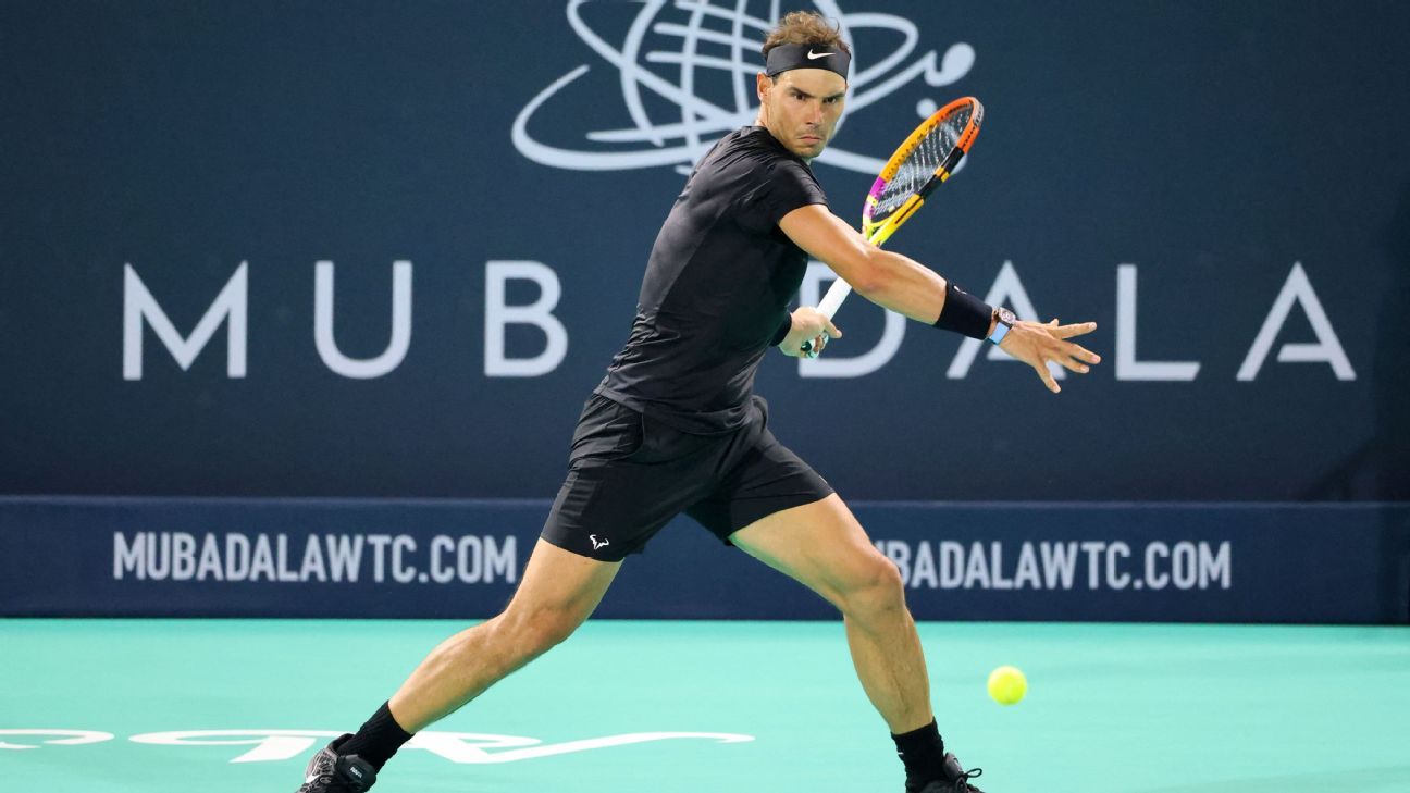 Rafael Nadal dinyatakan positif setelah acara comeback Abu Dhabi