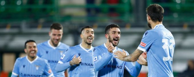 Lazio beat Venezia to end 2021 with new club record