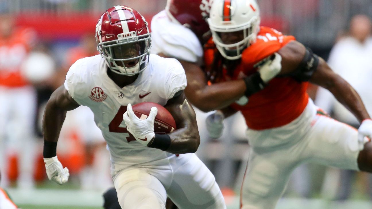 Alabama fifth-year senior running back Brian Robinson Jr.’s patience and persistence paying off