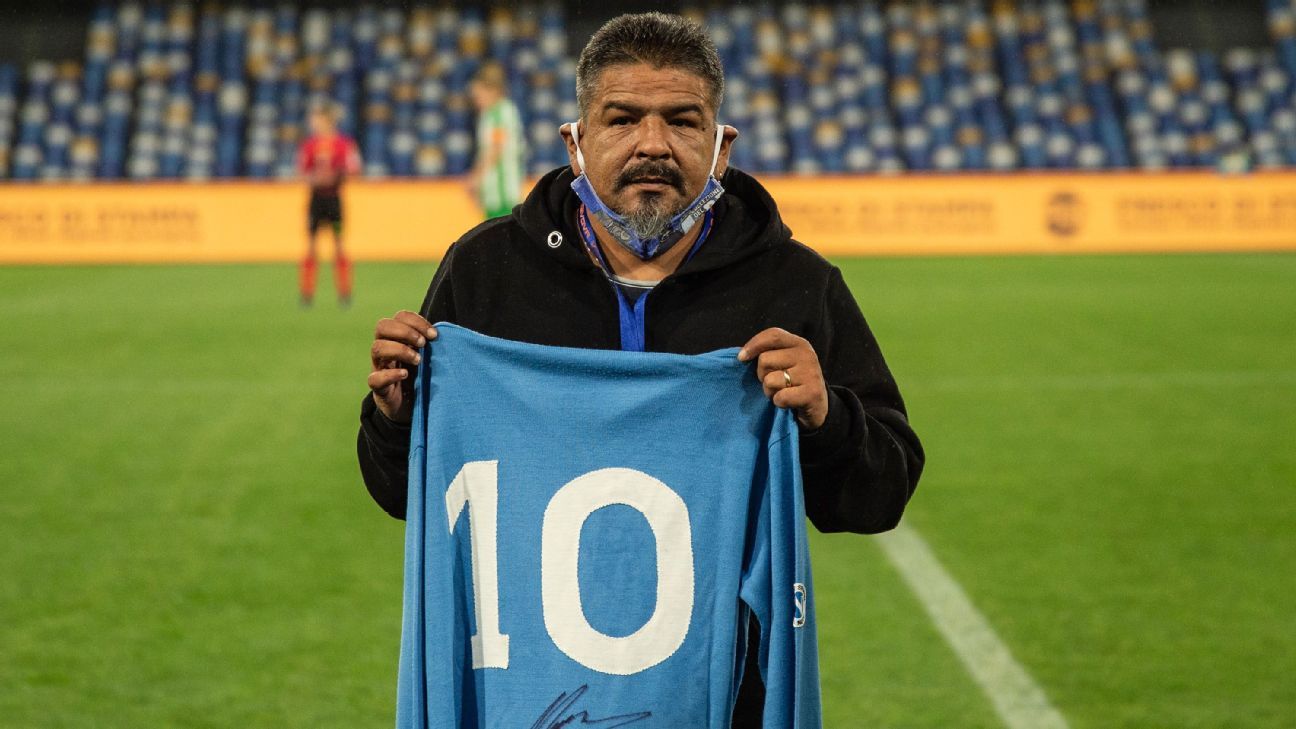 Saudara laki-laki Diego Maradona, Hugo, meninggal setelah serangan jantung, pada usia 52 tahun