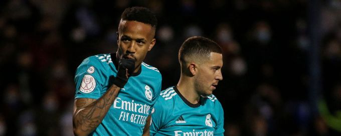 Real Madrid survive brief scare against Alcoyano to advance in Copa del Rey