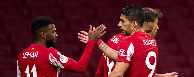 Atletico Madrid thump Rayo Majadahonda to reach Copa del Rey last-16