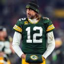 Aaron Rodgers had a surprise statue waiting for him in the locker room after Tuesday's practice