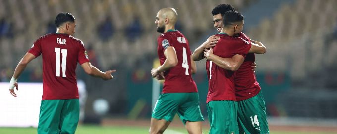 Morocco overcome Comoros to reach last 16 at Africa Cup of Nations