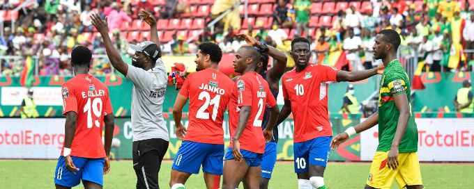 Gambia and Mali draw after two late VAR penalties