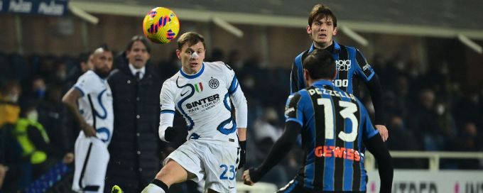 Atalanta halt Inter's winning run with Bergamo draw