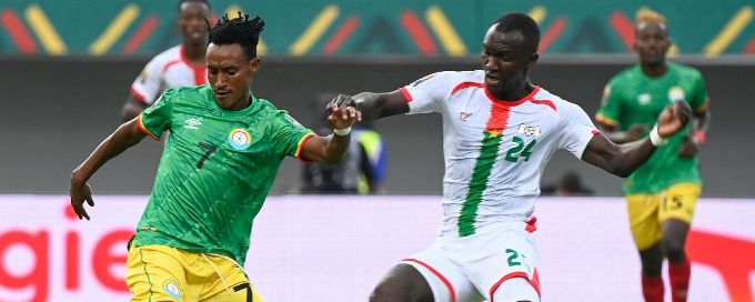 Africa Cup of Nations: Burkina Faso into second round after draw with Ethiopia
