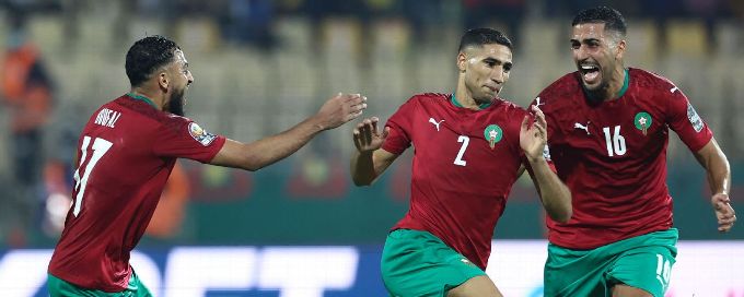Hakimi goal sees Morocco fight back to draw with Gabon, finish top of group
