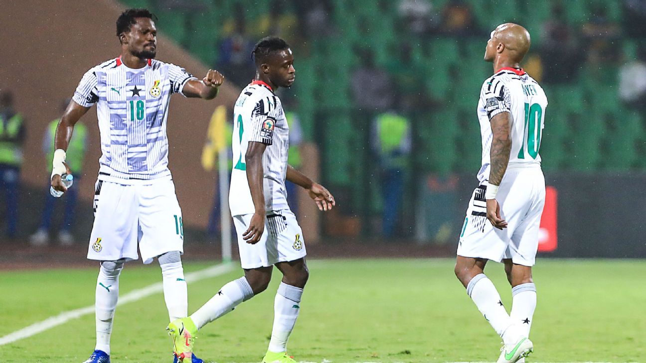 Ghana keluar dari AFCON setelah kekalahan mengejutkan dari Komoro