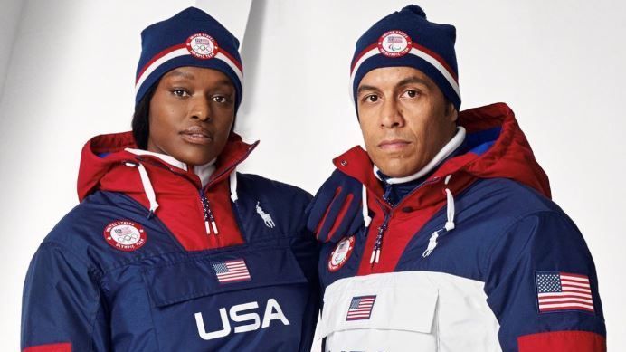 Ralph Lauren dan Kim Kardashian mengenakan Team USA untuk Olimpiade Musim Dingin