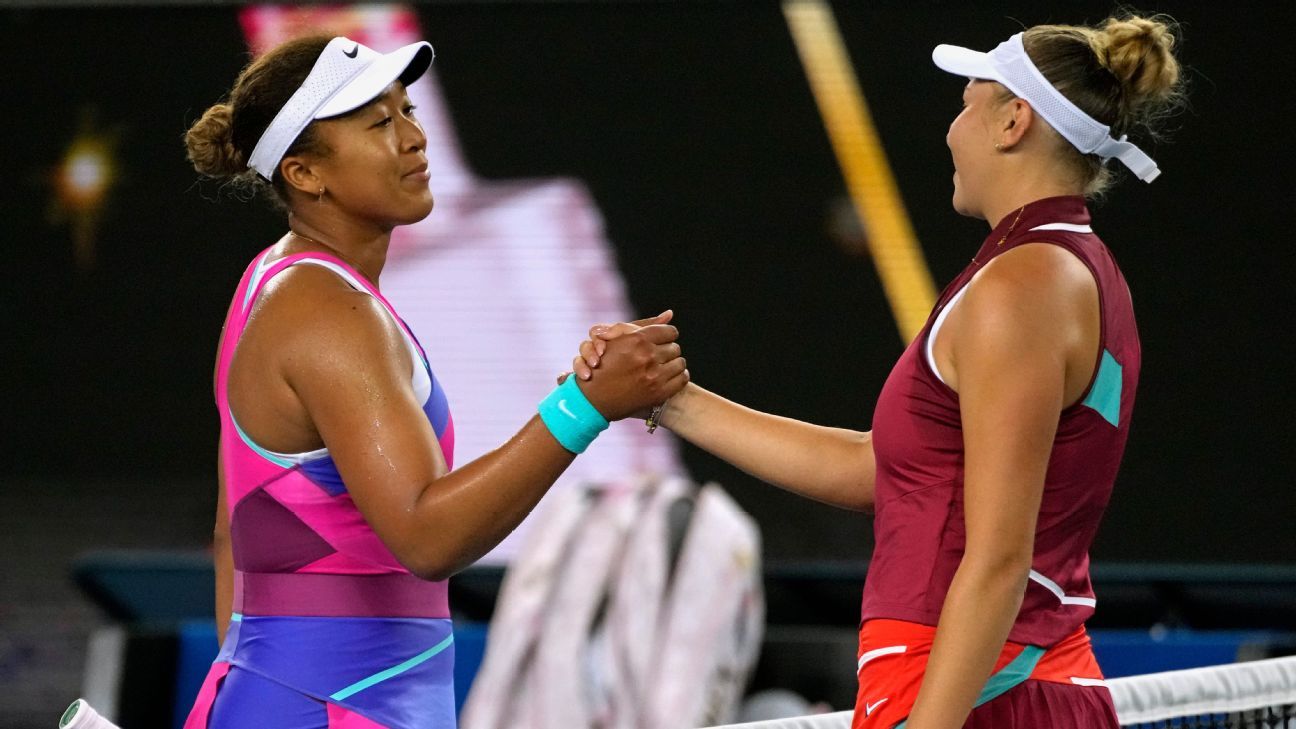 Australia Terbuka 2022 – Naomi Osaka menemukan lebih banyak kegembiraan dalam tenis, bahkan dalam kekalahan dari Amanda Anisimova