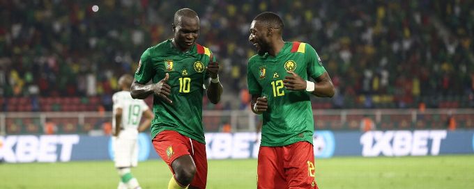 Cameroon overcome plucky Comoros to advance at Africa Cup of Nations