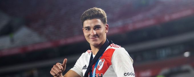 Manchester City complete five-and-a-half year deal for River Plate's Julian Alvarez