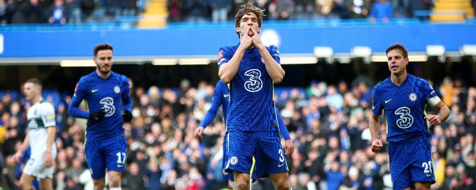 Chelsea edge past Plymouth in FA Cup fourth round thanks to Marcos Alonso extra-time goal