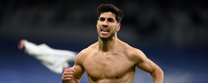 Marco Asensio blast sees Real Madrid past Granada to go six points clear atop LaLiga