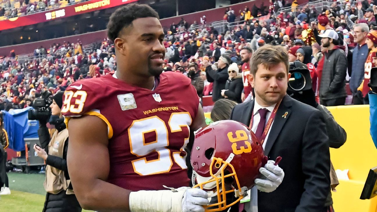 Washington Commanders DT Jonathan Allen apologizes for tweeting he’d like to dine with Hitler