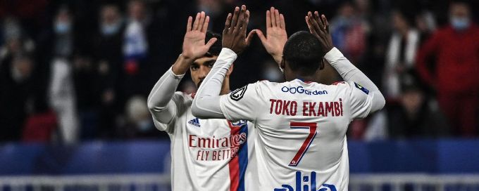 Lyon ride Moussa Dembele, Karl Toko Ekambi goals to beat Nice