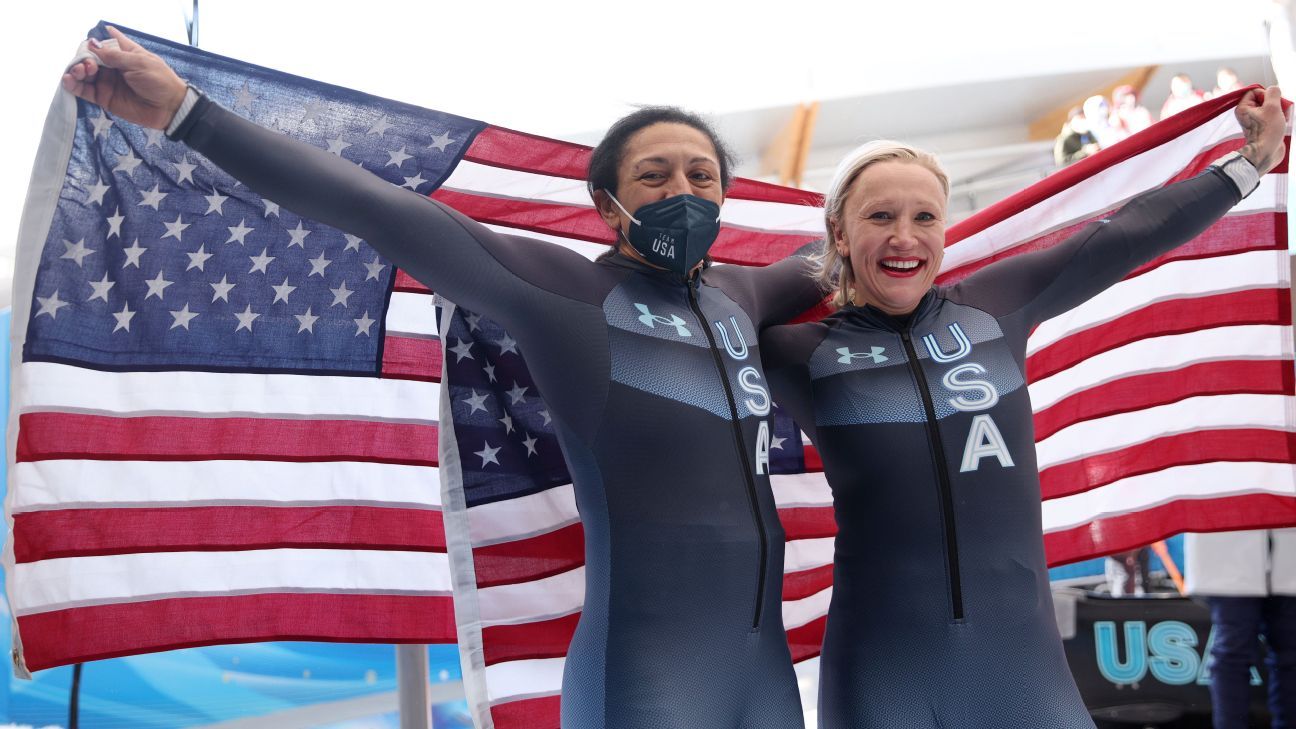 Winter Olympics 2022 — Kaillie Humphries and Elana Meyers Taylor go 1-2 in monobob, plus more updates from Beijing