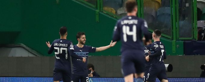 Man City hit five past Sporting Lisbon in Champions League rout