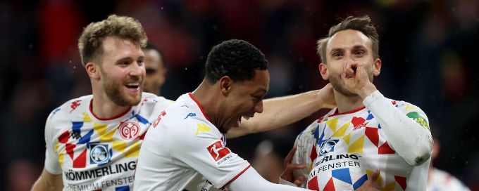 Mainz join top-four chase with win over Bayer Leverkusen