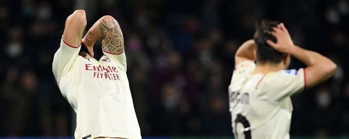 Rebic avoids embarrassment for leaders AC Milan