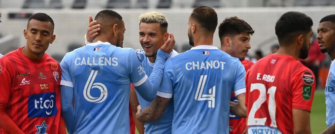 New York City FC sail past Santos to reach CONCACAF Champions League quarterfinals