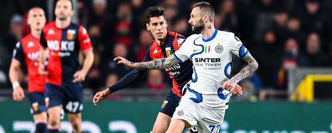 Inter Milan winless run goes on after draw away to Genoa