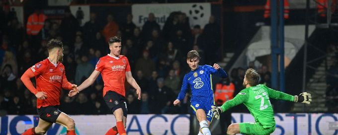 Timo Werner guides Chelsea to FA Cup fightback win over Luton Town