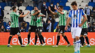 Real Betis reach Copa del Rey final on late Borja Iglesias goal