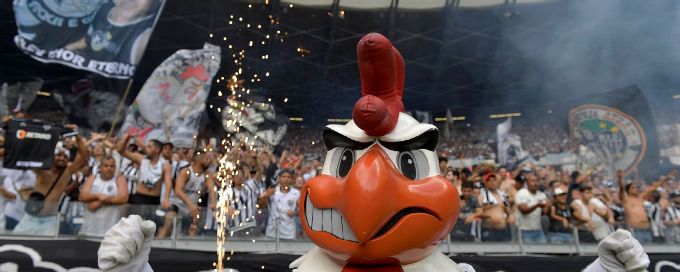 Brazilian rooster mascot banned for intimidatory behaviour