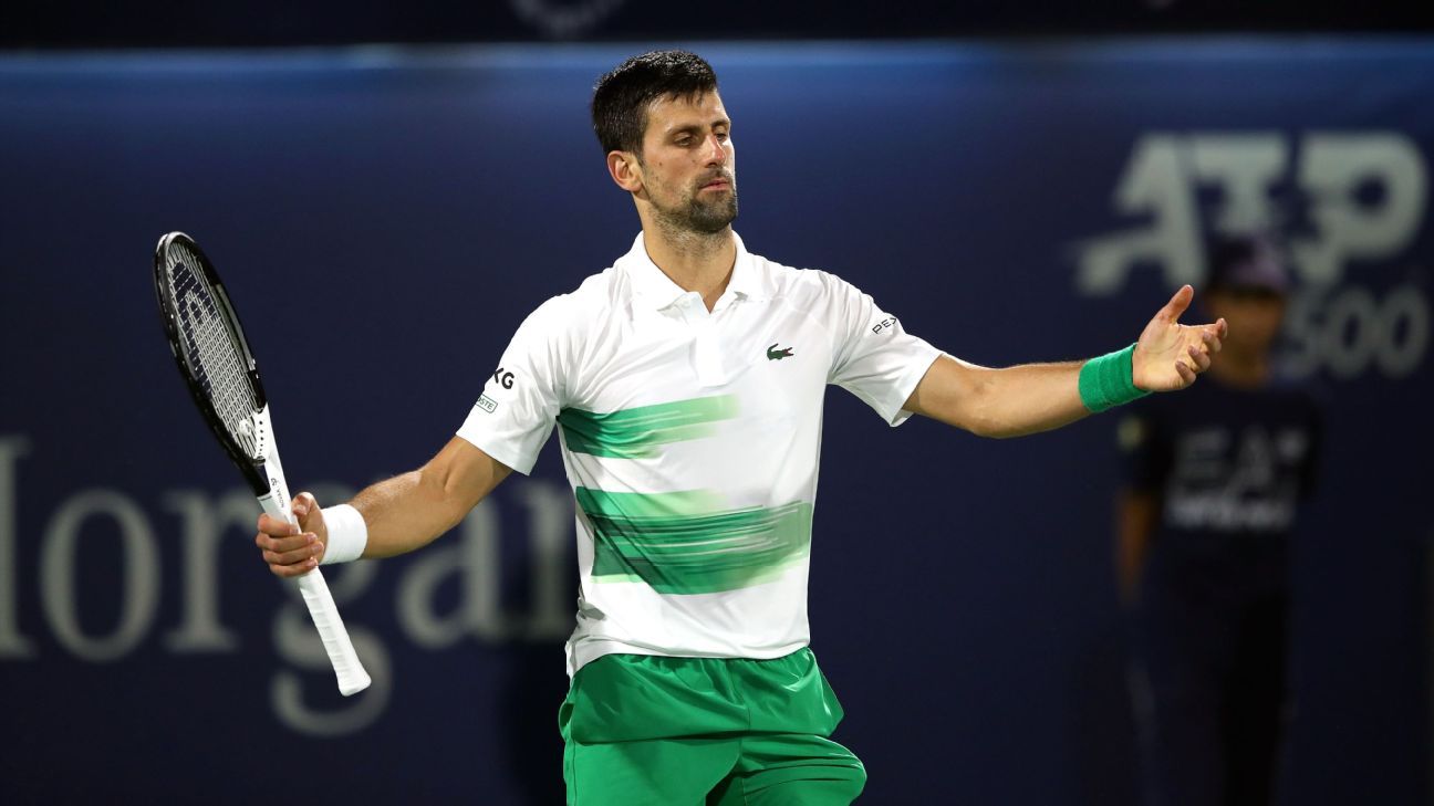 Novak Djokovic out of BNP Paribas and Miami Open — a look at his chaotic 2022 season so far